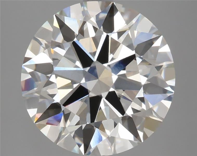 4.37 Carat Round Cut Lab Diamond