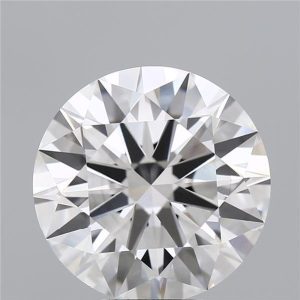 6.10 Carat Round Cut Lab Diamond
