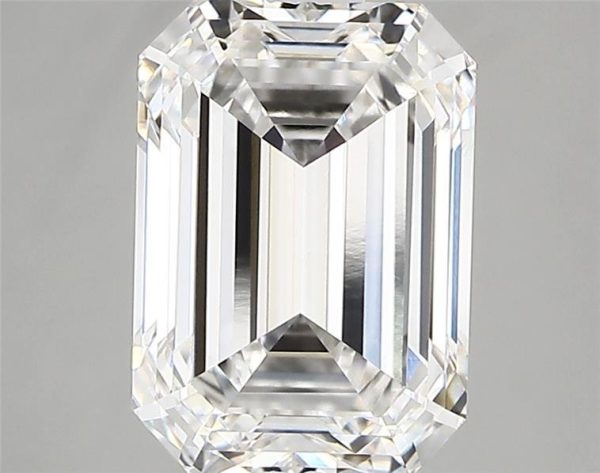 3.41 Carat Emerald Cut Lab Diamond