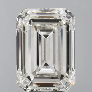 7.99 Carat Emerald Cut Lab Diamond