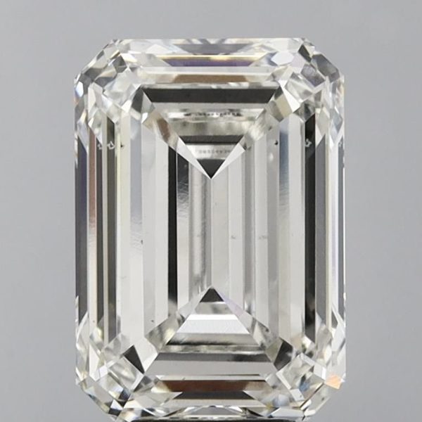 7.99 Carat Emerald Cut Lab Diamond