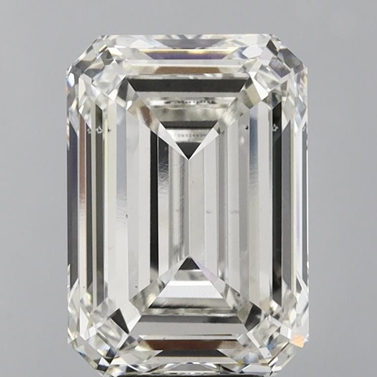 7.99 Carat Emerald Cut Lab Diamond