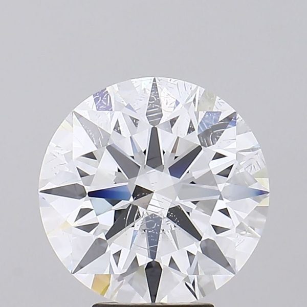 5.39 Carat Round Cut Lab Diamond