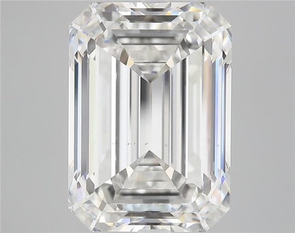 10.90 Carat Emerald Cut Lab Diamond
