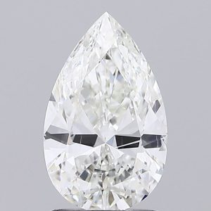 1.50 Carat Pear Cut Lab Diamond