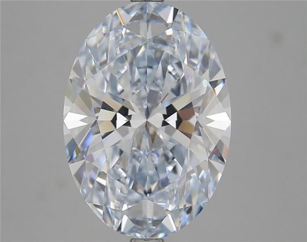 6.12 Carat Oval Cut Lab Diamond