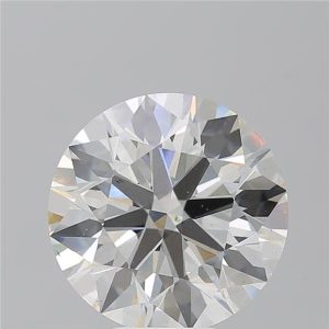 7.38 Carat Round Cut Lab Diamond