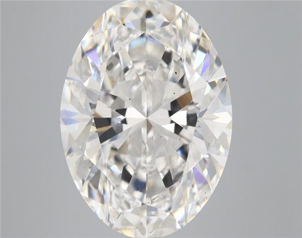 7.20 Carat Oval Cut Lab Diamond