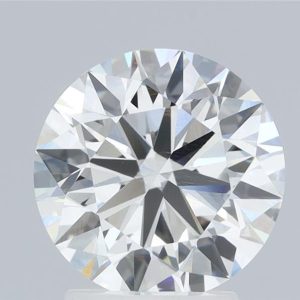 2.45 Carat Round Cut Lab Diamond