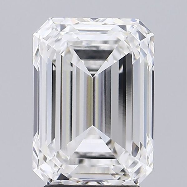 3.77 Carat Emerald Cut Lab Diamond