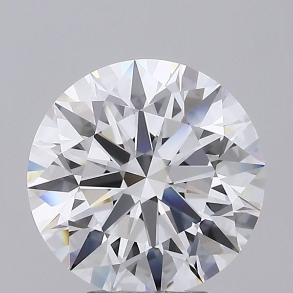 5.19 Carat Round Cut Lab Diamond