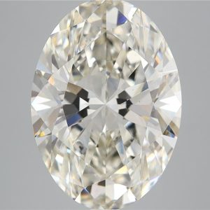 5.21 Carat Oval Cut Lab Diamond