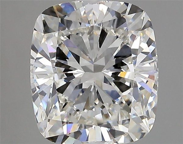 3.30 Carat Cushion Cut Lab Diamond