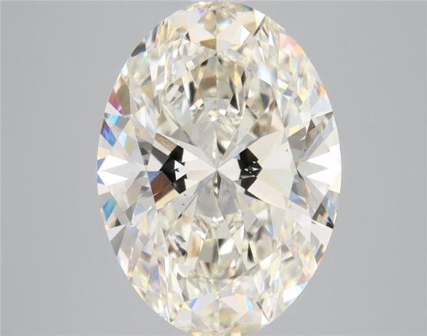 3.79 Carat Oval Cut Lab Diamond