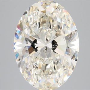 3.79 Carat Oval Cut Lab Diamond