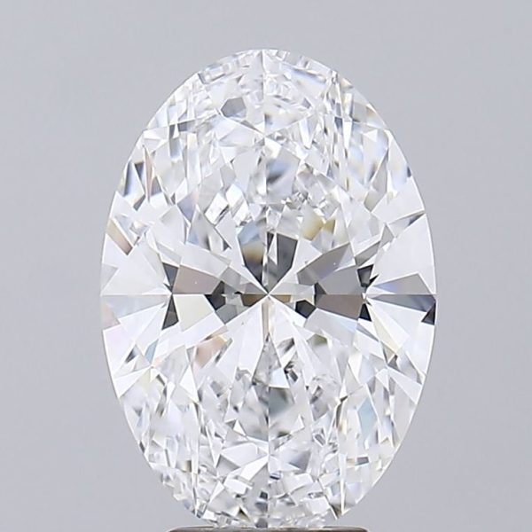 5.15 Carat Oval Cut Lab Diamond