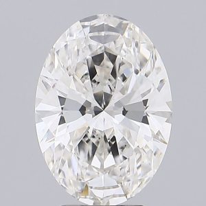 4.14 Carat Oval Cut Lab Diamond