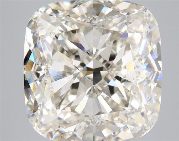 6.04 Carat Cushion Cut Lab Diamond