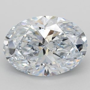 5.50 Carat Oval Cut Lab Diamond