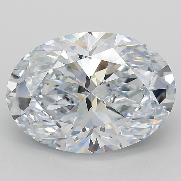 5.50 Carat Oval Cut Lab Diamond