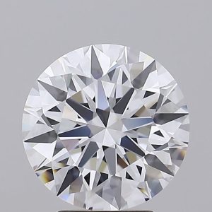 3.70 Carat Round Cut Lab Diamond