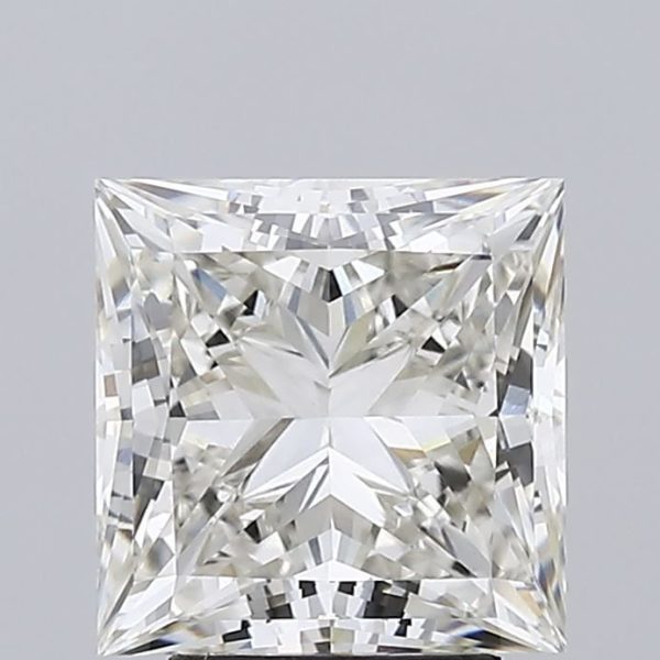 3.61 Carat Princess Cut Lab Diamond