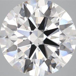 7.50 Carat Round Cut Lab Diamond