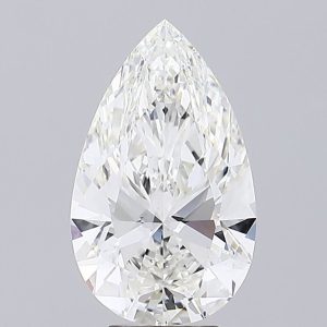 5.55 Carat Pear Cut Lab Diamond