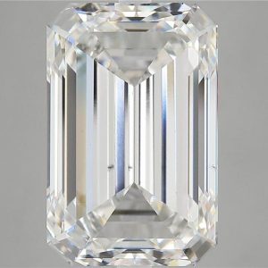 9.99 Carat Emerald Cut Lab Diamond