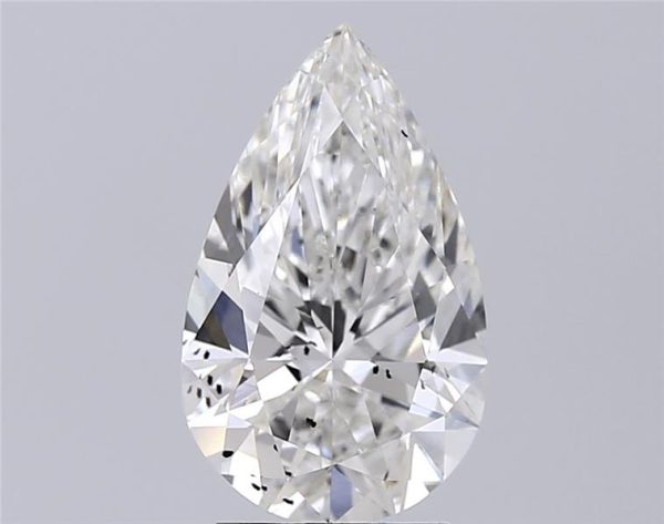 3.04 Carat Pear Cut Lab Diamond