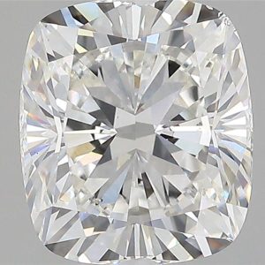 3.21 Carat Cushion Cut Lab Diamond