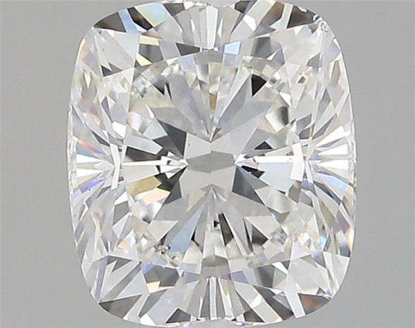 3.21 Carat Cushion Cut Lab Diamond