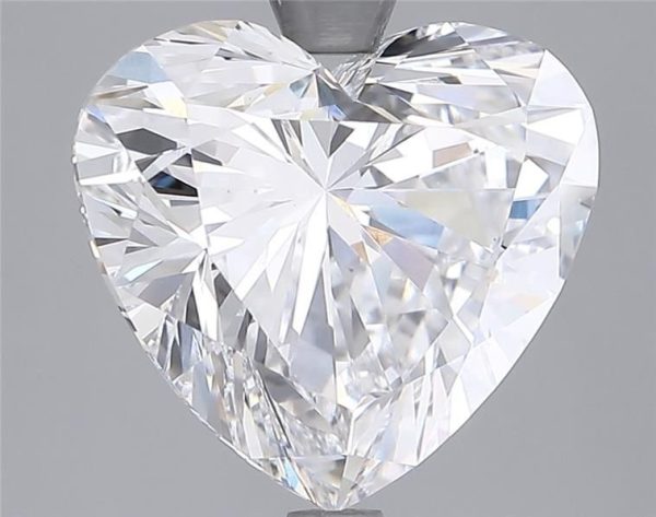5.34 Carat Heart Cut Lab Diamond