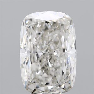 6.09 Carat Cushion Cut Lab Diamond