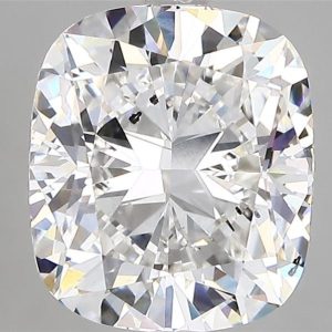 3.41 Carat Cushion Cut Lab Diamond