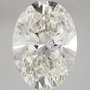 6.01 Carat Oval Cut Lab Diamond