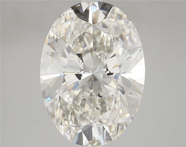 6.01 Carat Oval Cut Lab Diamond