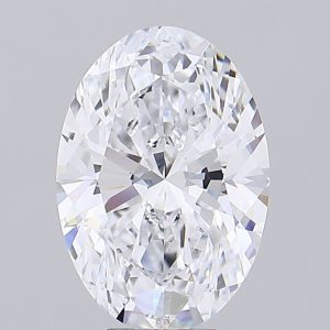 5.32 Carat Oval Cut Lab Diamond