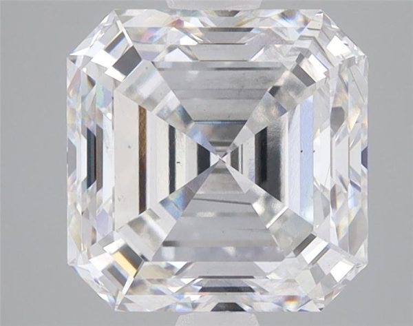 4.43 Carat Asscher Cut Lab Diamond