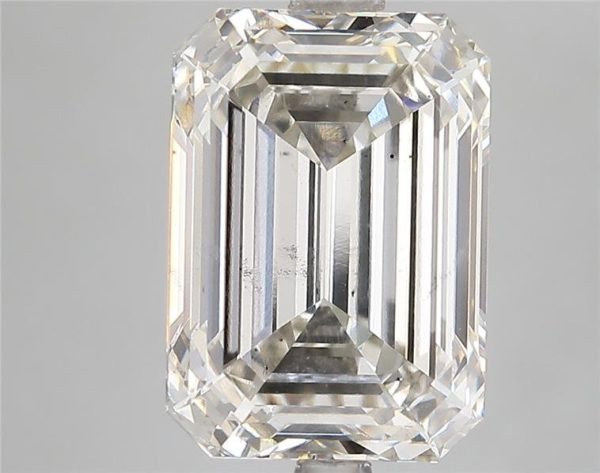 5.38 Carat Emerald Cut Lab Diamond