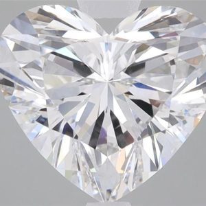 3.46 Carat Heart Cut Lab Diamond