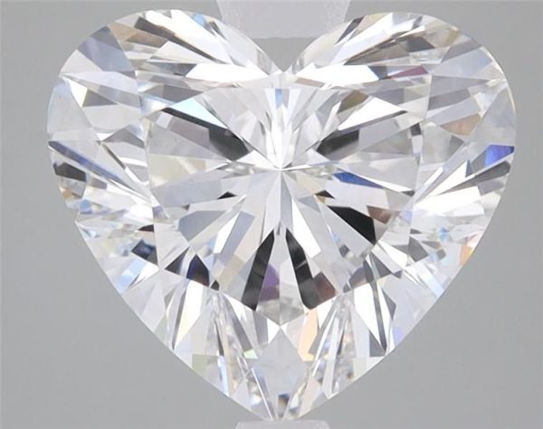 3.46 Carat Heart Cut Lab Diamond