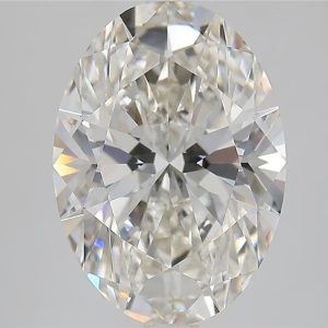 4.61 Carat Oval Cut Lab Diamond