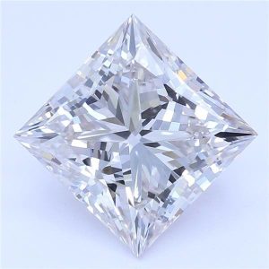 1.70 Carat Princess Cut Lab Diamond