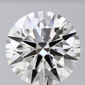 5.42 Carat Round Cut Lab Diamond