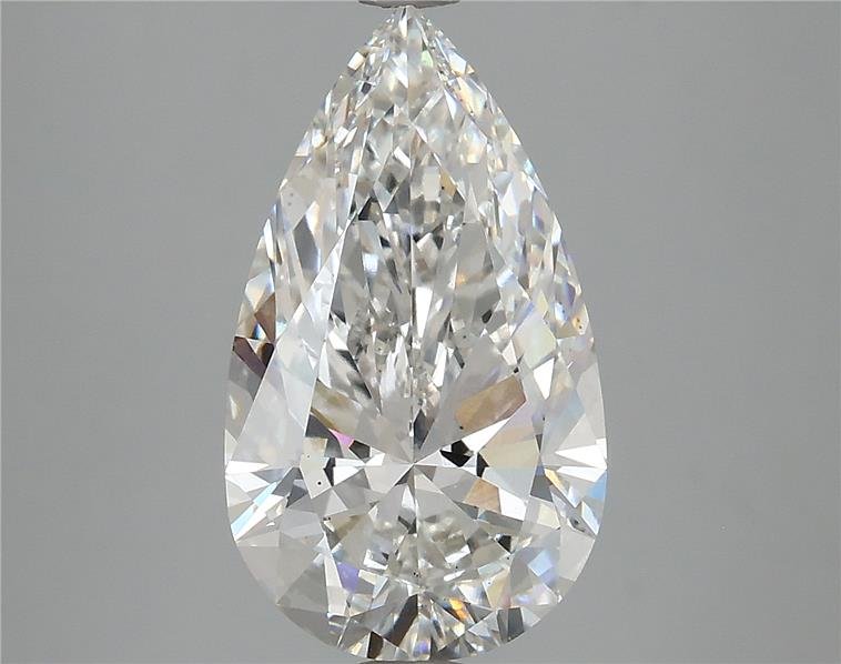 3.89 Carat Pear Cut Lab Diamond