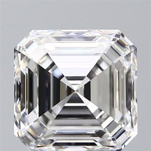 4.71 Carat Asscher Cut Lab Diamond