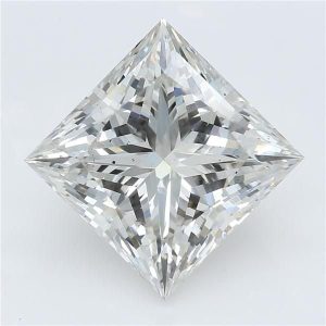 3.41 Carat Princess Cut Lab Diamond