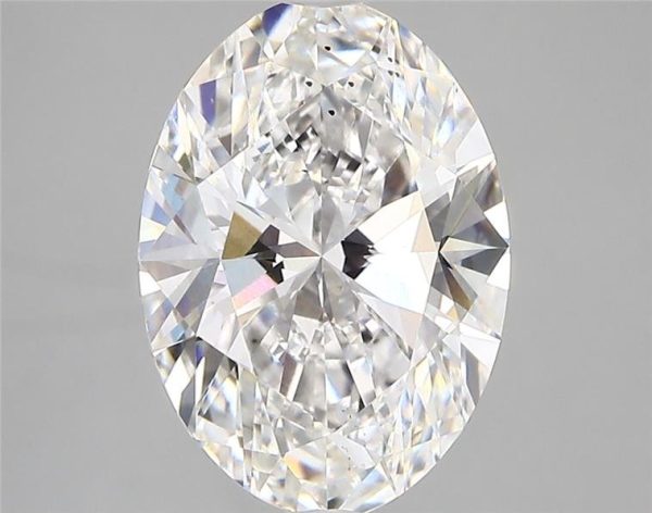 3.50 Carat Oval Cut Lab Diamond