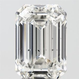 4.39 Carat Emerald Cut Lab Diamond